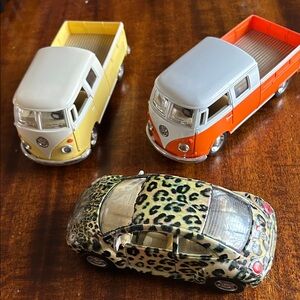 Toy Volkswagen Model Cars- Set of 3- by  Kinsmart